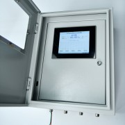 鞍山鋼鐵廠燒秸料煤炭微波在線水分儀TUOK-WB265